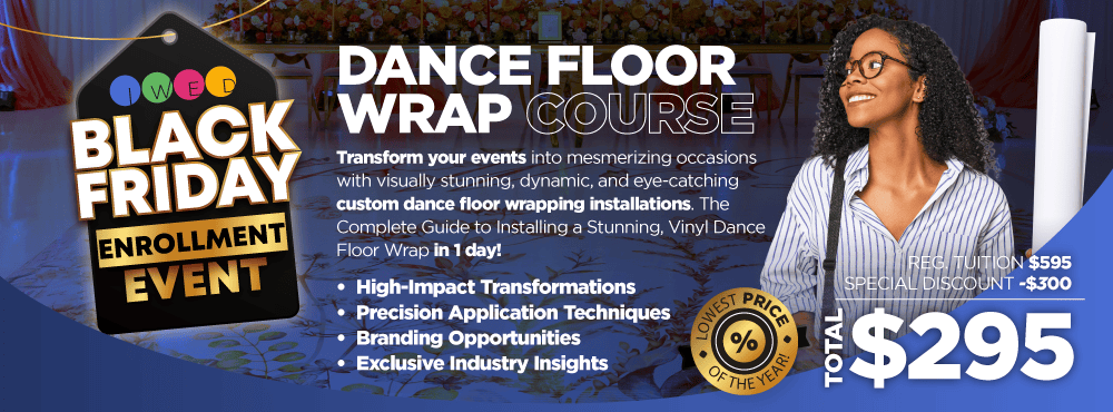 🖤 Black Friday Special 🖤 Professional Dance Floor Wrapping