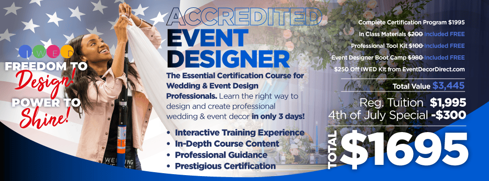 4th of July - Accredited  Event Designer