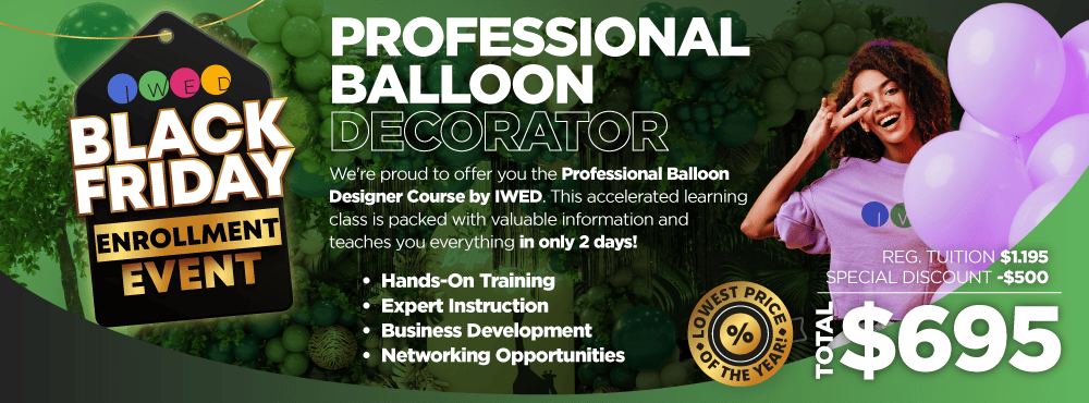 🖤 Black Friday Special 🖤 Professional Balloon Decorator