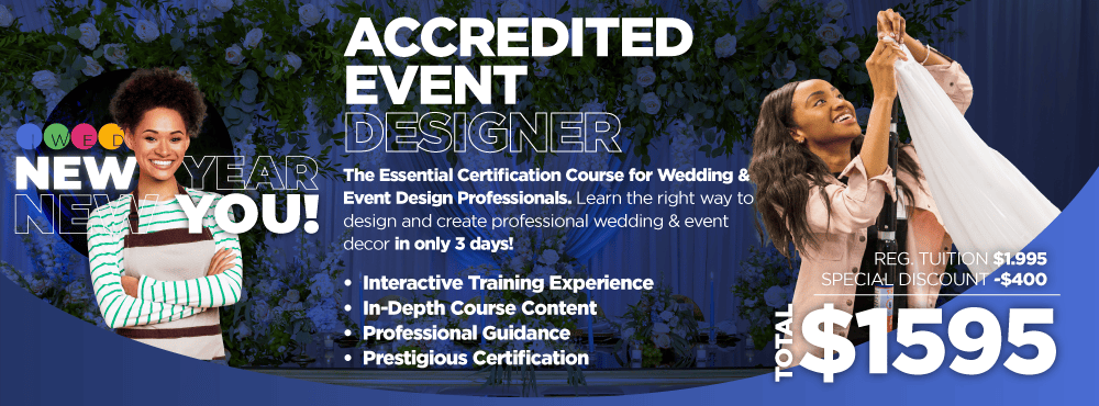 New Year, New You - Accredited  Event Designer