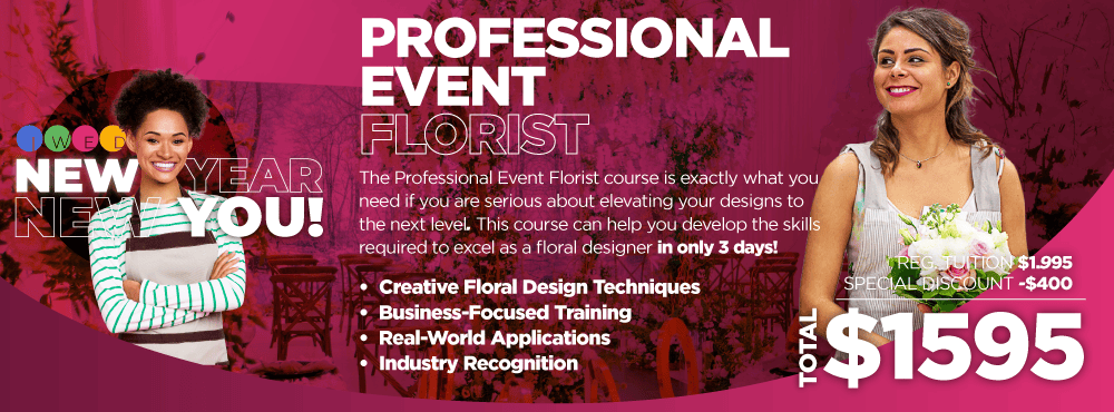 New Year, New You - Professional Event Florist